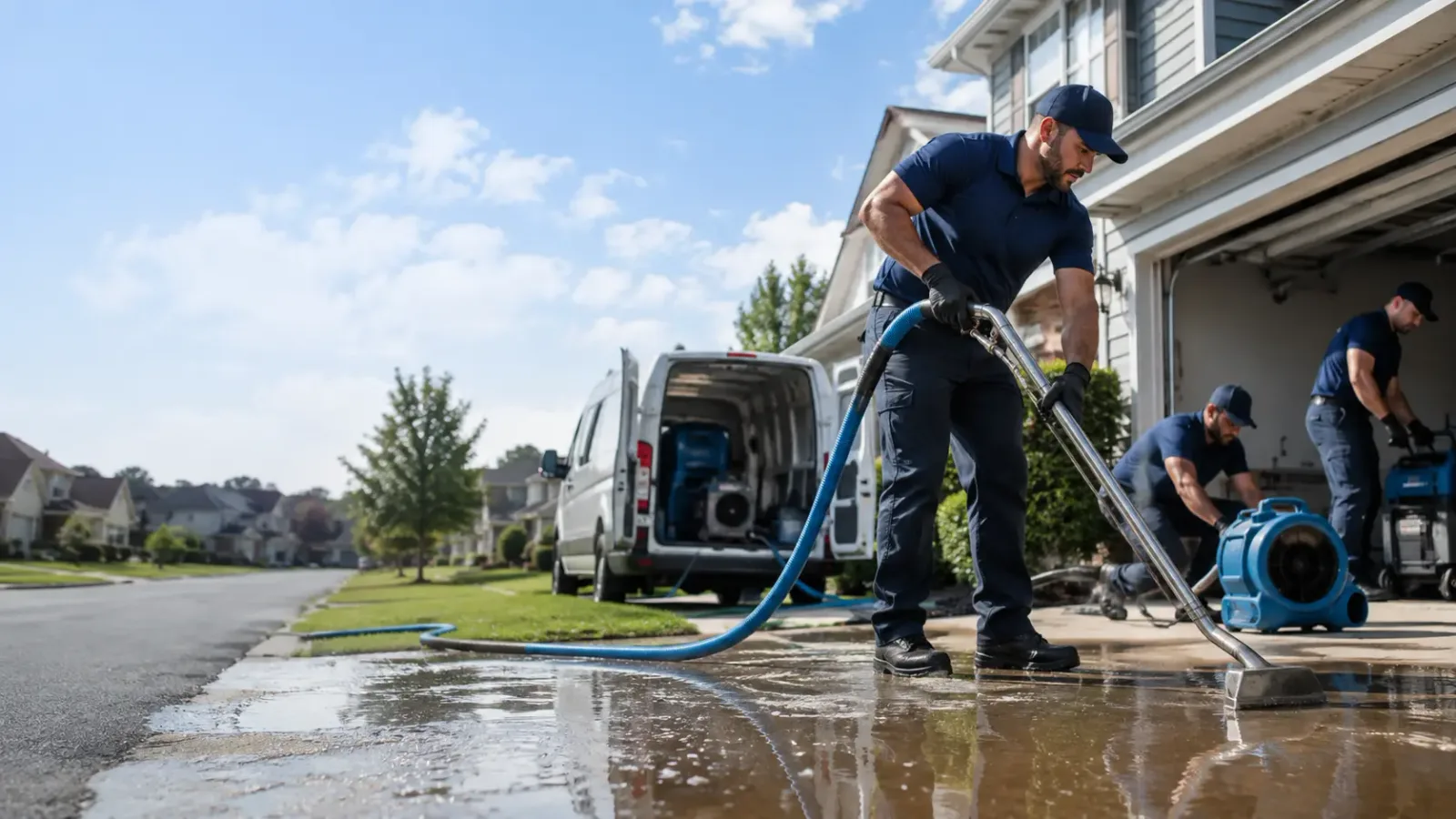 Flood Damage Restoration in Ramona, KS